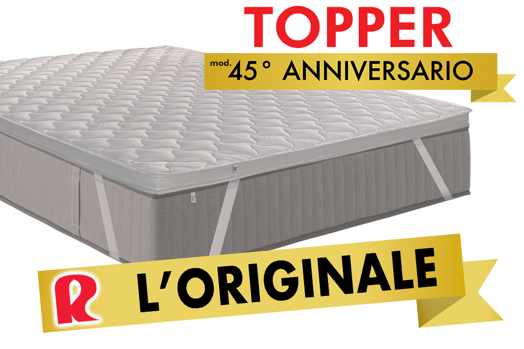 Topper L'Originale 45° Anniversario Materassi